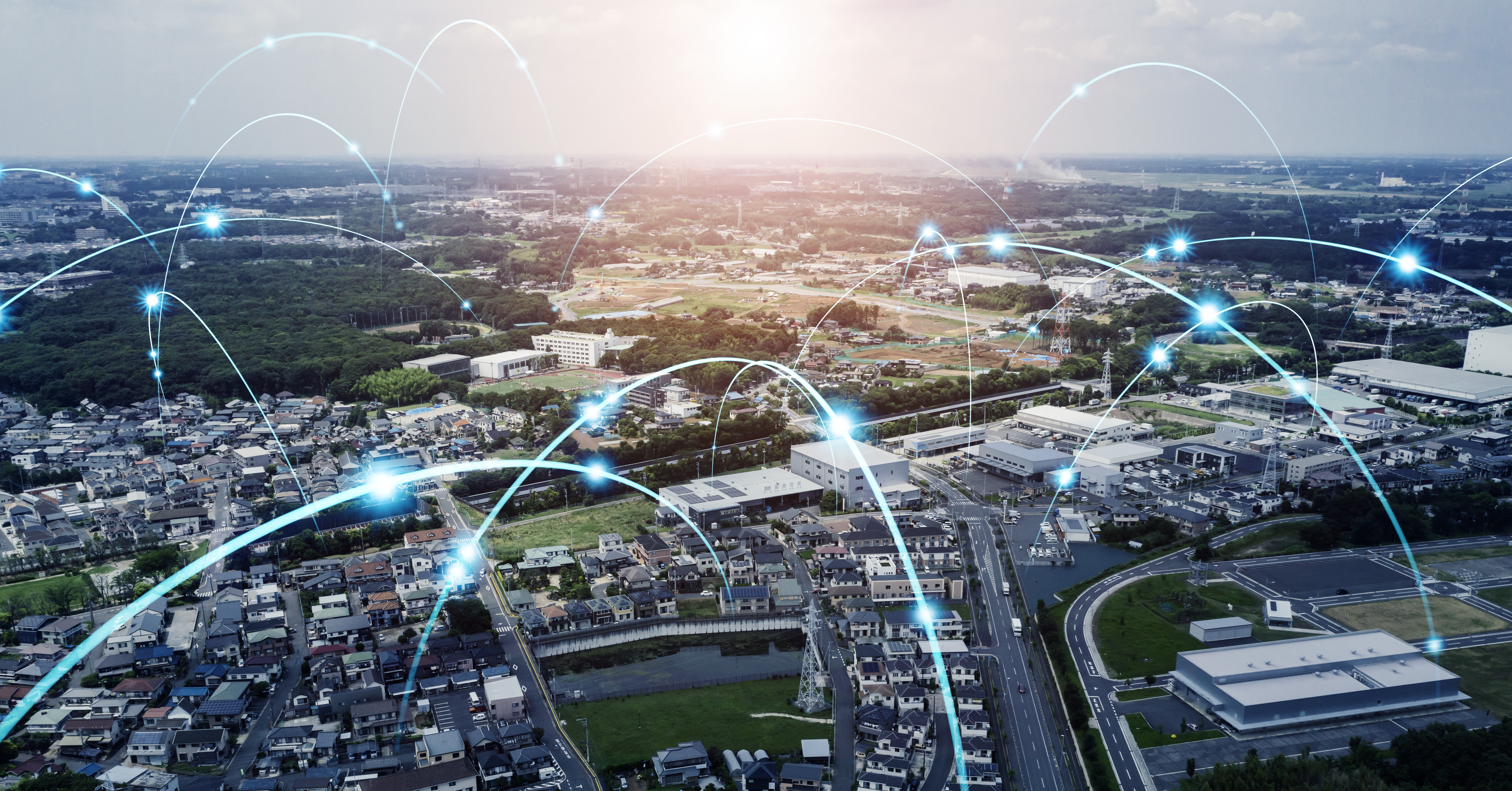 Digital networks moving from house to house