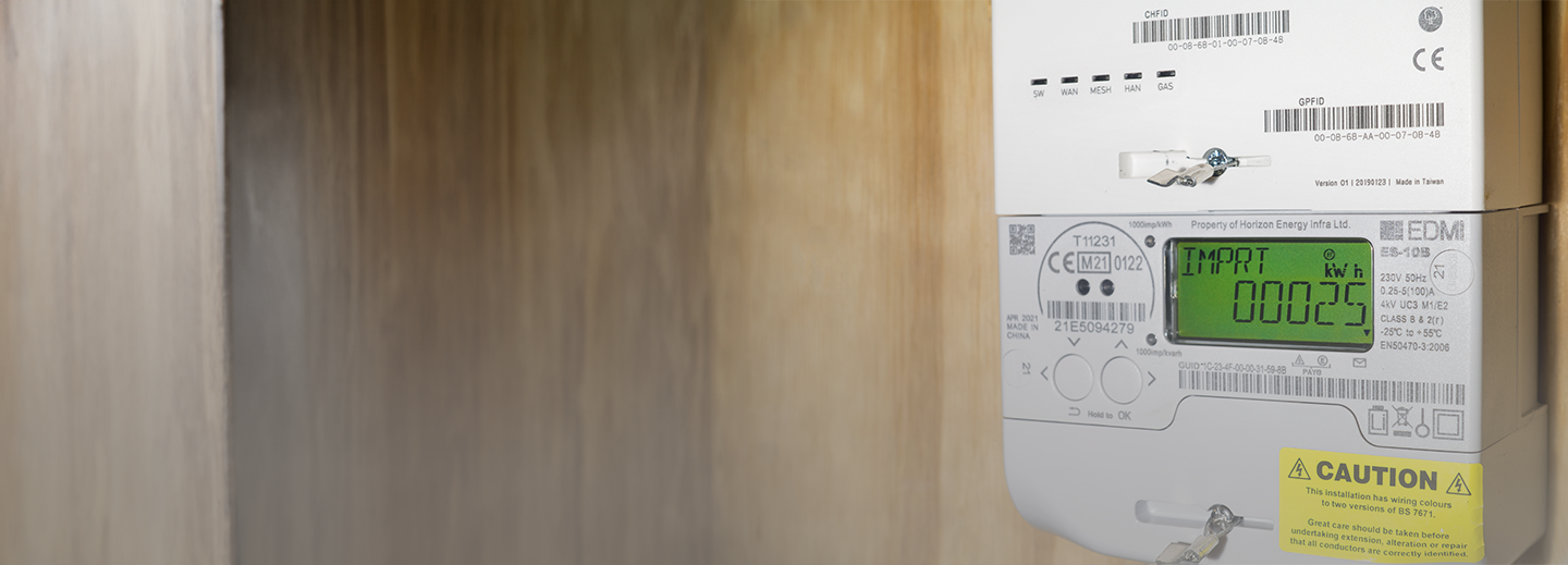 How do smart meters send readings?