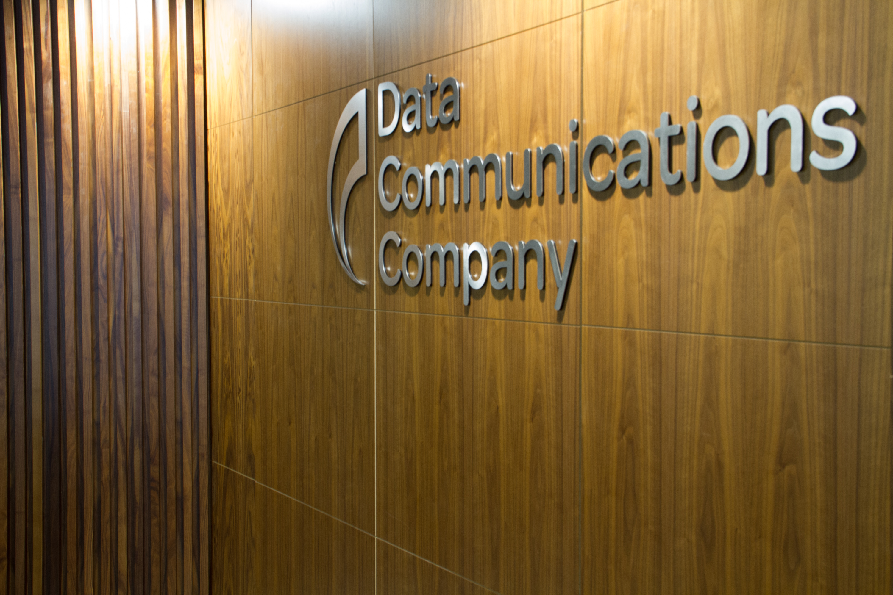 DCC logo on a wall