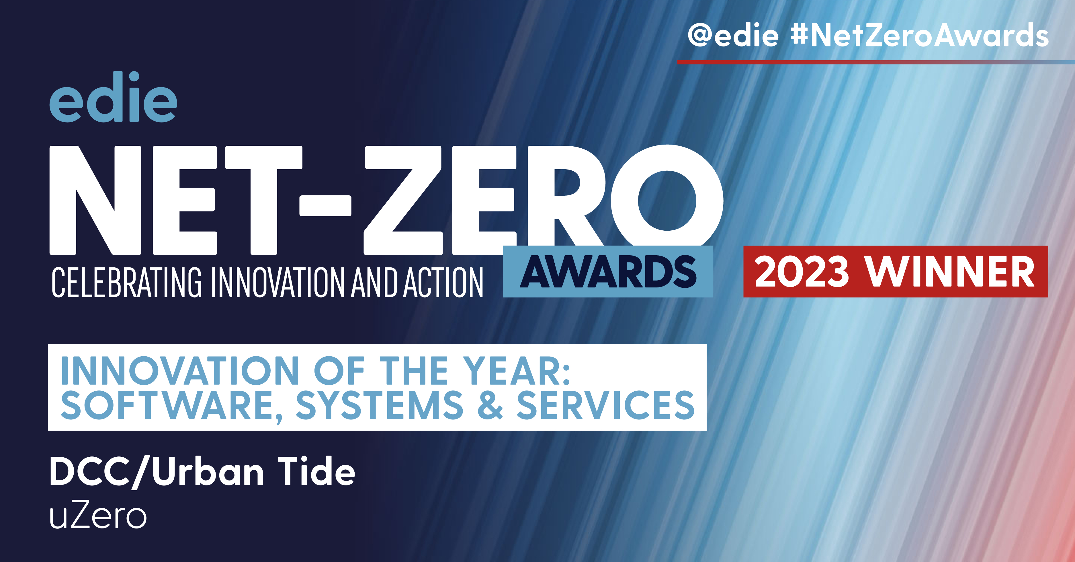 Edie net zero award win