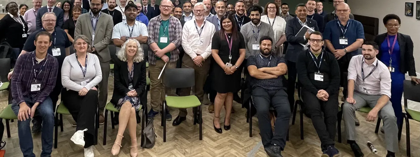 A group photo of the attendees of our Testing Services for Customers event