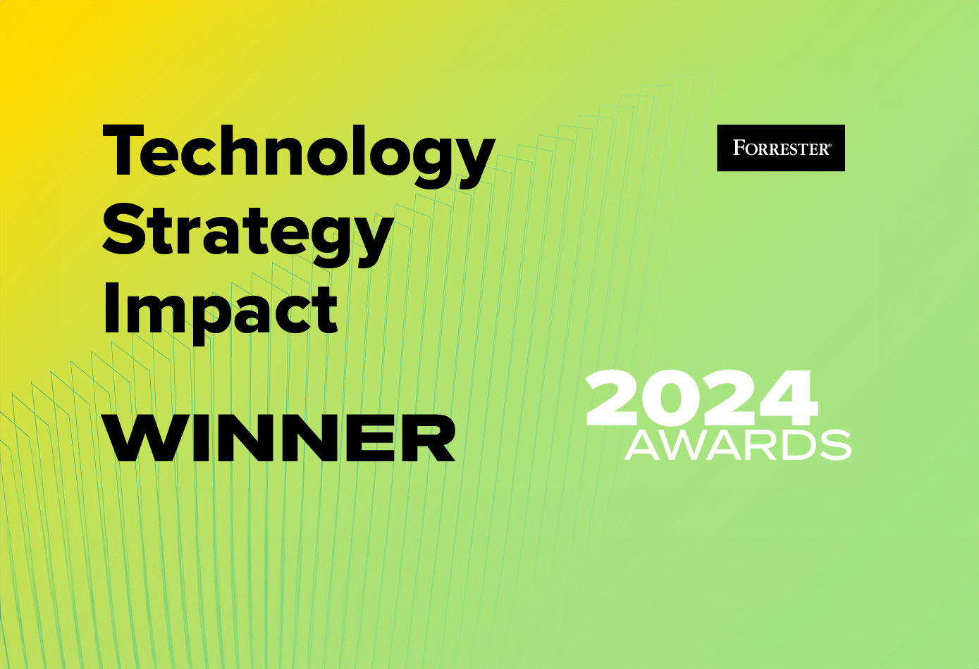 DCC wins 2024 Forrester Technology Strategy Impact Award