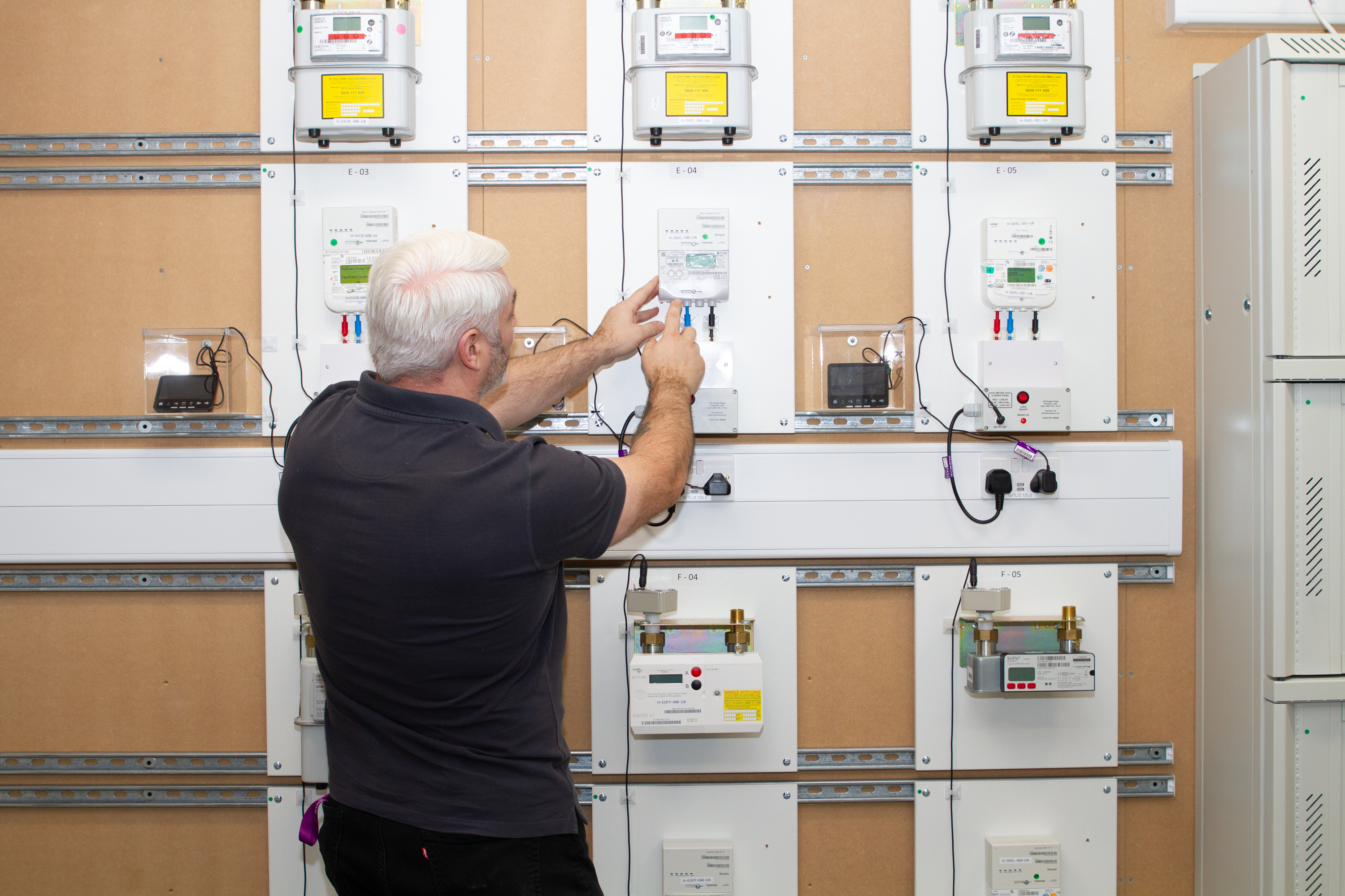 A man using Brabazon testing facilities